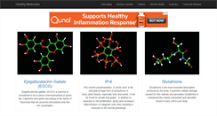 Desktop Screenshot of healthymolecules.com